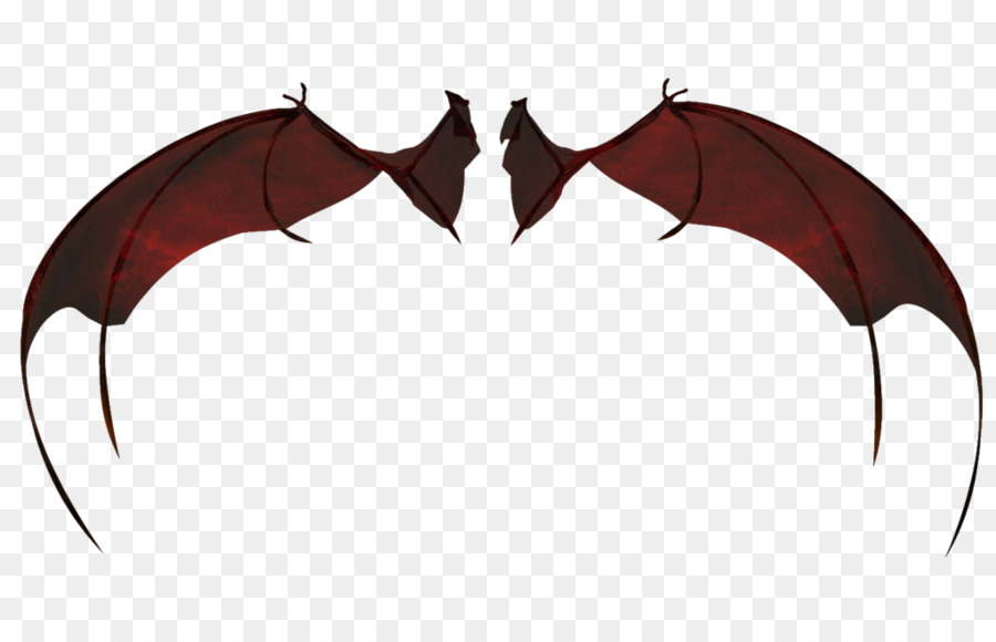 Asas De Morcego Vermelho，Fantasia PNG