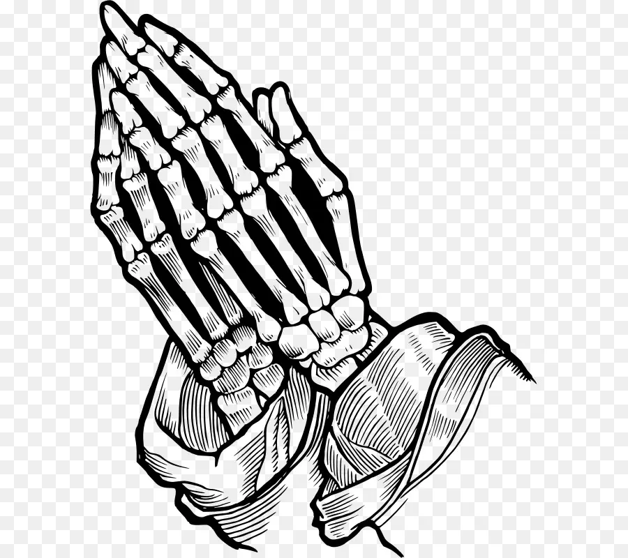 Orando De Mãos，Oração PNG