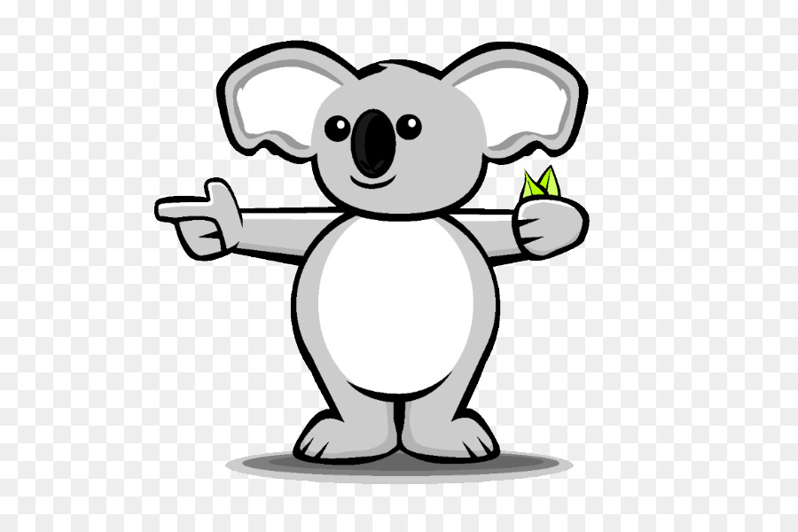 Koala，Arte De Linha PNG