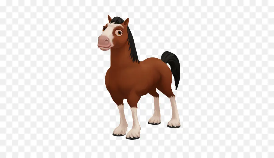 Cavalo De Desenho Animado，Animal PNG