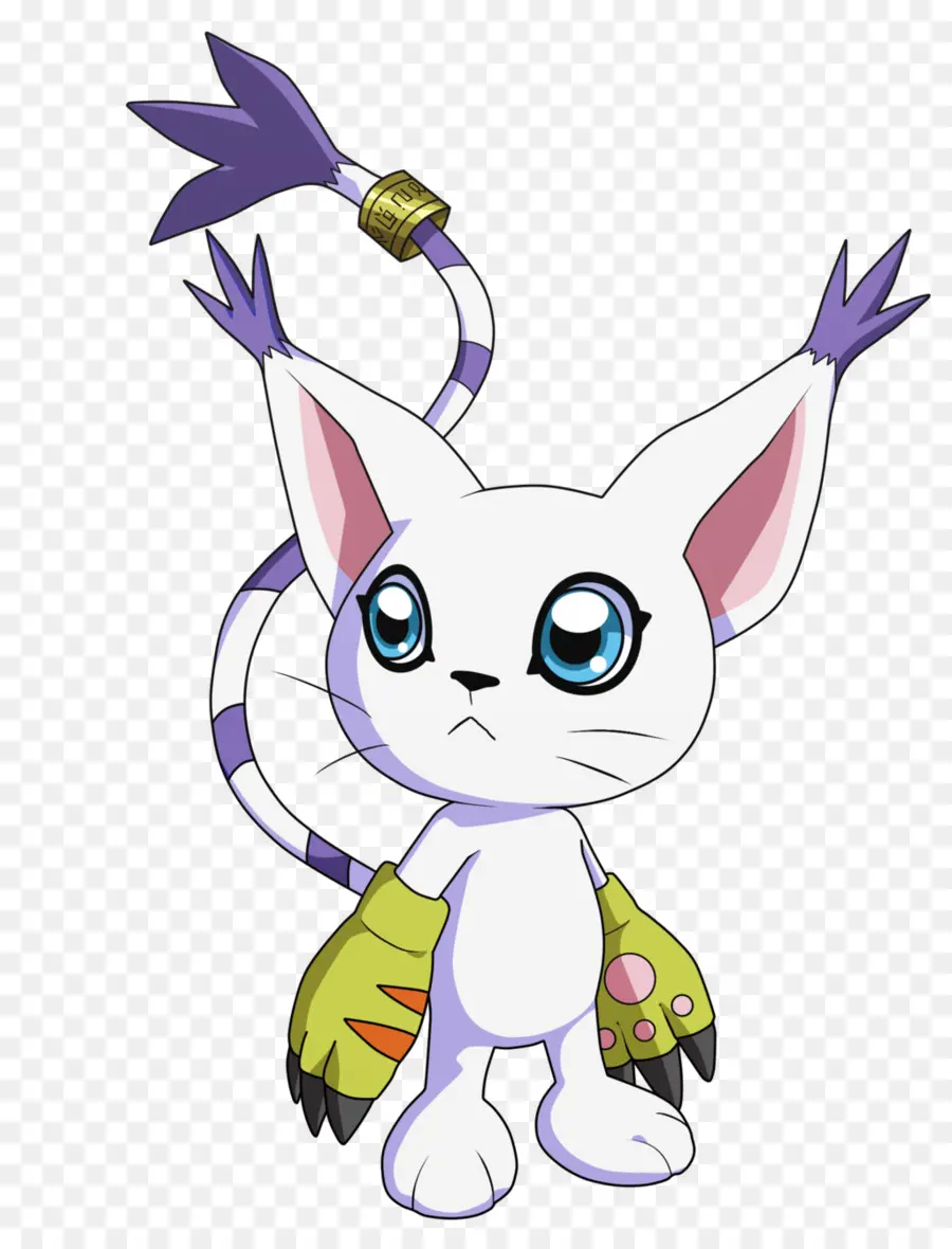 Gatomon，Patamon PNG