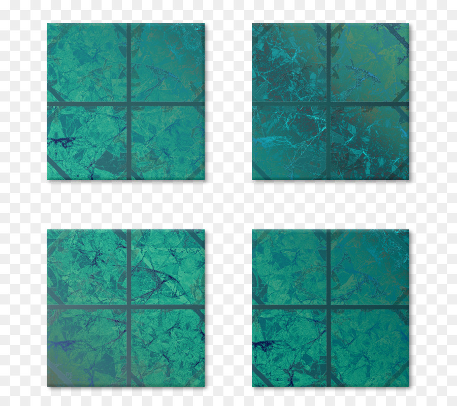 Azulejos Verdes，Quadrado PNG