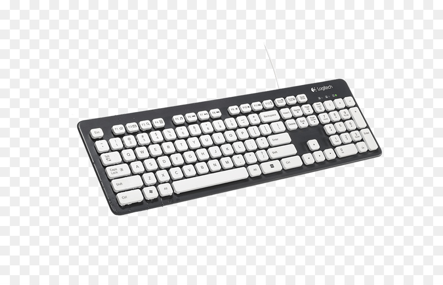 Teclado Branco，Chaves PNG