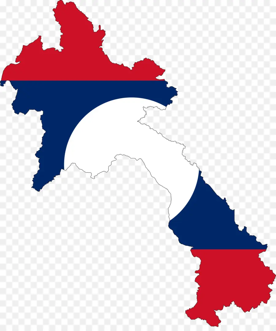 Mapa Do Laos，País PNG