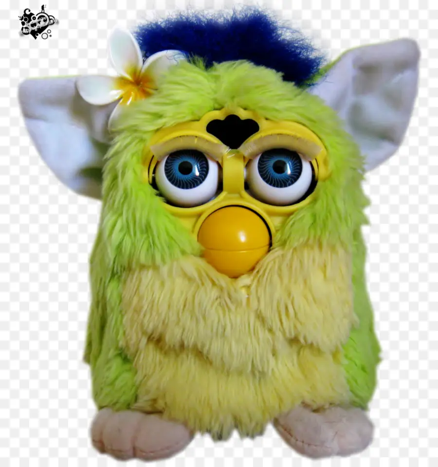 Brinquedo Furby Verde，Pelúcia PNG