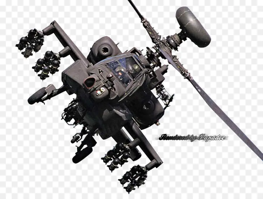 Boeing Ah64 Apache，Helicóptero PNG