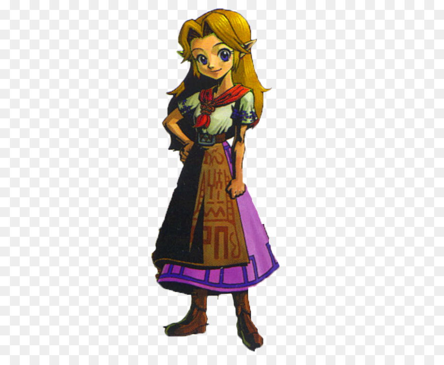 Garota Loira De Vestido，De Pé PNG