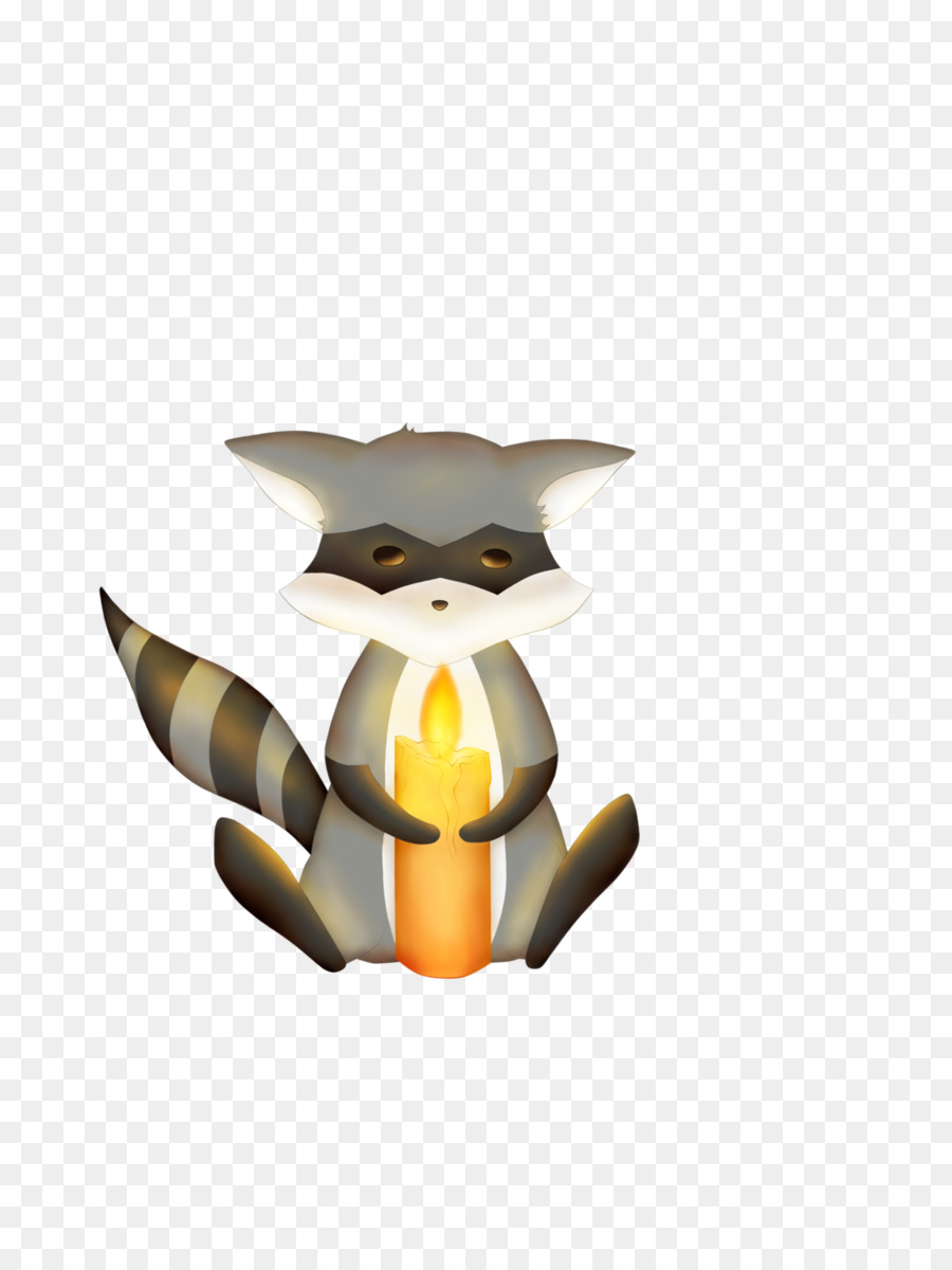 Guaxinim Com Vela，Animal PNG