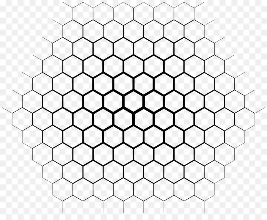 Grade Hexagonal，Favo De Mel PNG