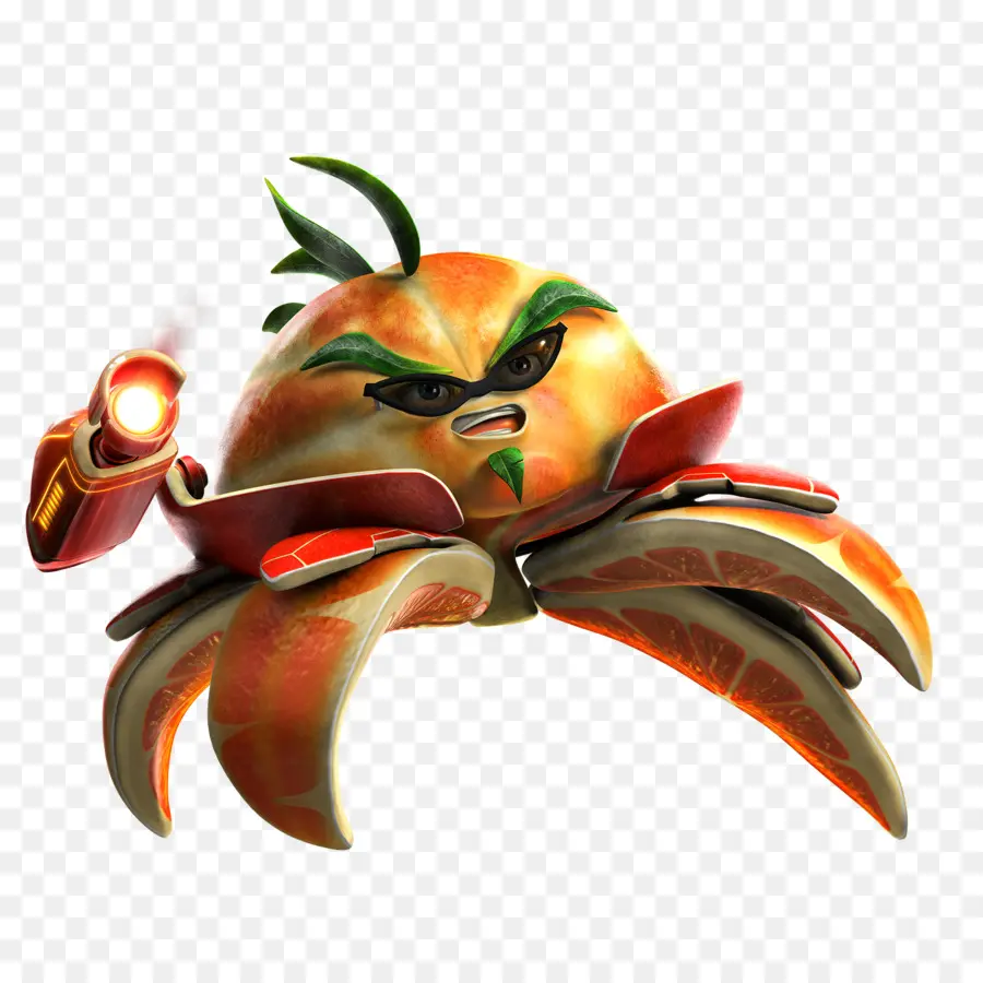 Caranguejo Laranja，Fruta PNG