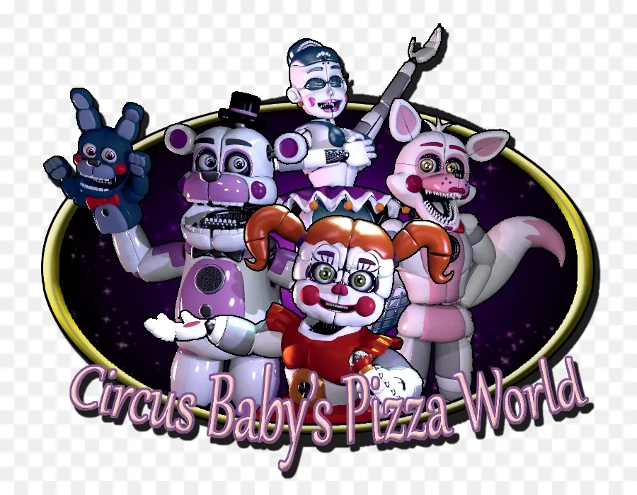 Personagens Do Circus Baby's Pizza World，Animatrônica PNG