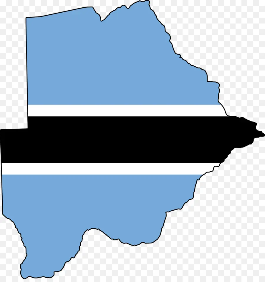 Botswana，Bandeira De Botsuana PNG