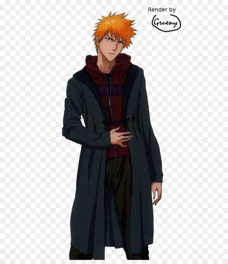 Outerwear Brasão Ichigo Kurosaki png transparente grátis