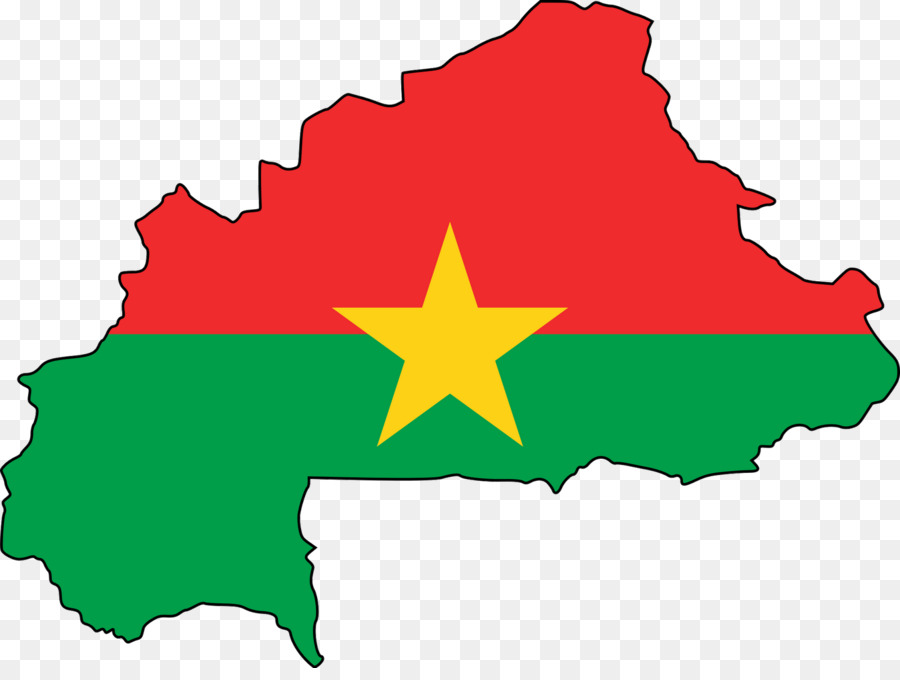 Mapa De Burkina Faso，Bandeira PNG