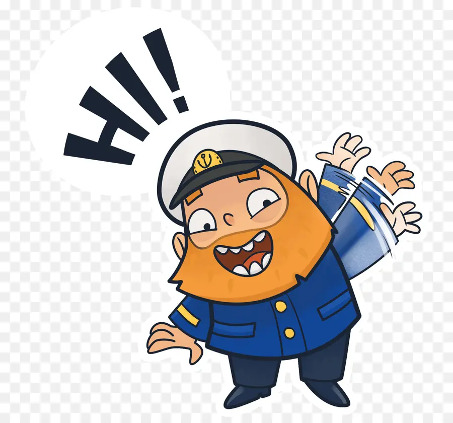 Capitão Cartoon，Marinheiro PNG