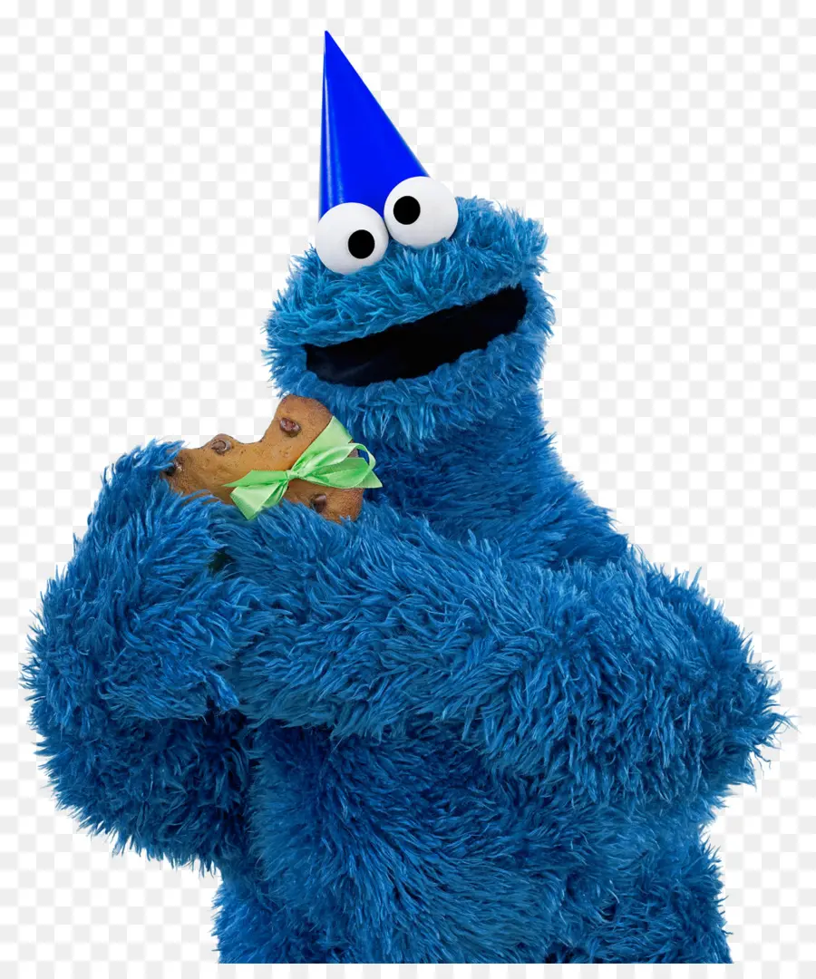 Cookie Monster，Feliz Aniversário Cookie Monster PNG