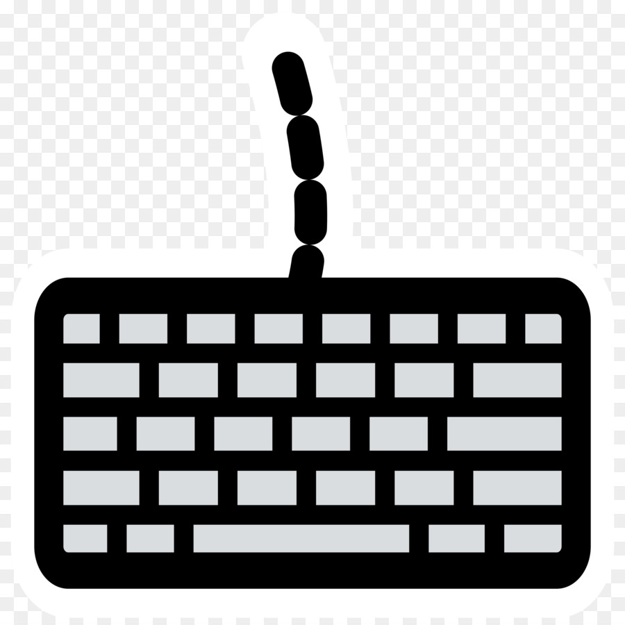 Teclado，Digitando PNG