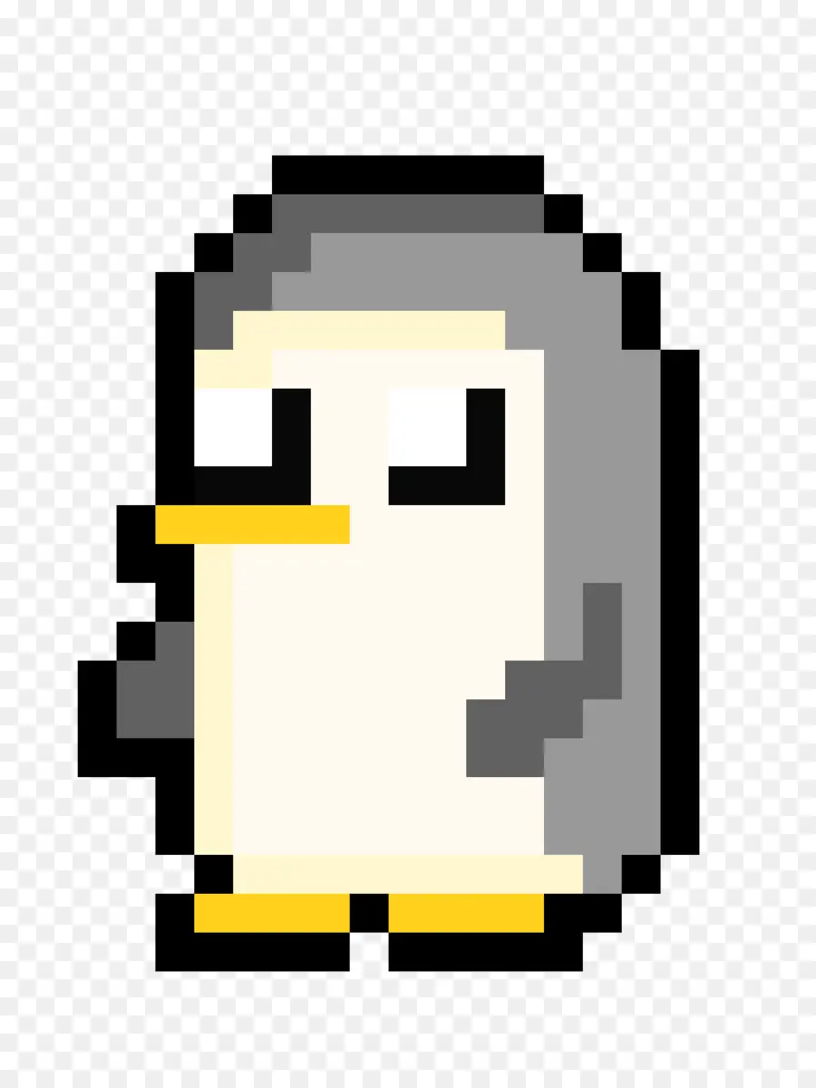 Pinguim Pixel，Pixel PNG