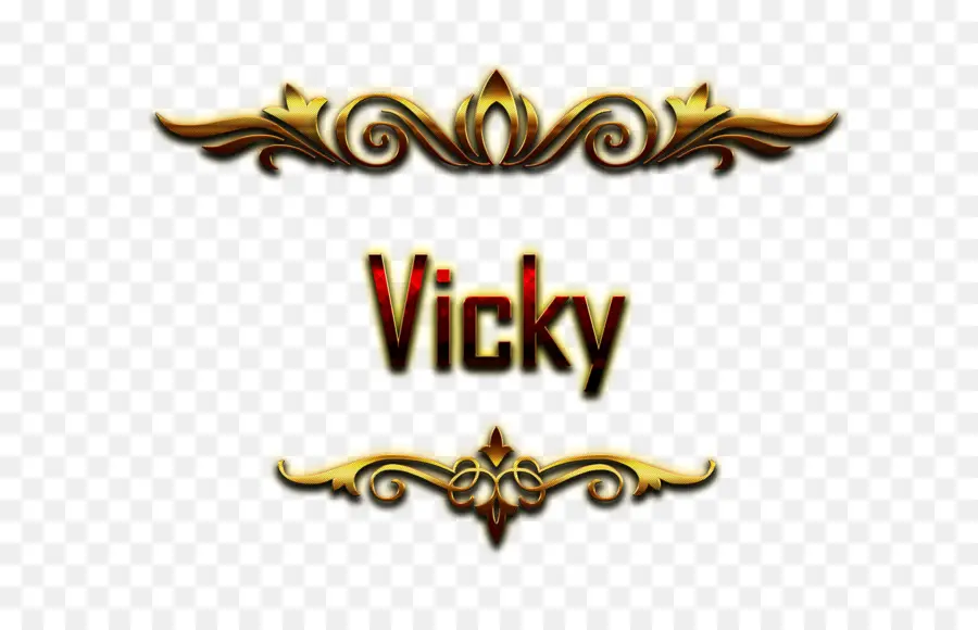 Vicky，Texto PNG