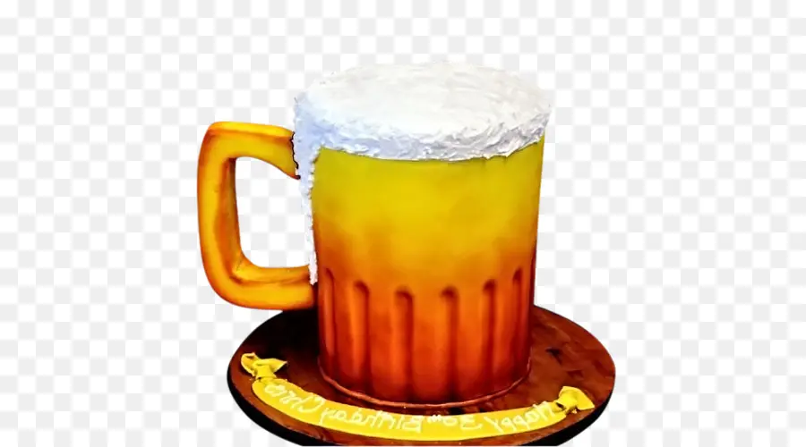 Bolo De Caneca De Cerveja，Geada PNG