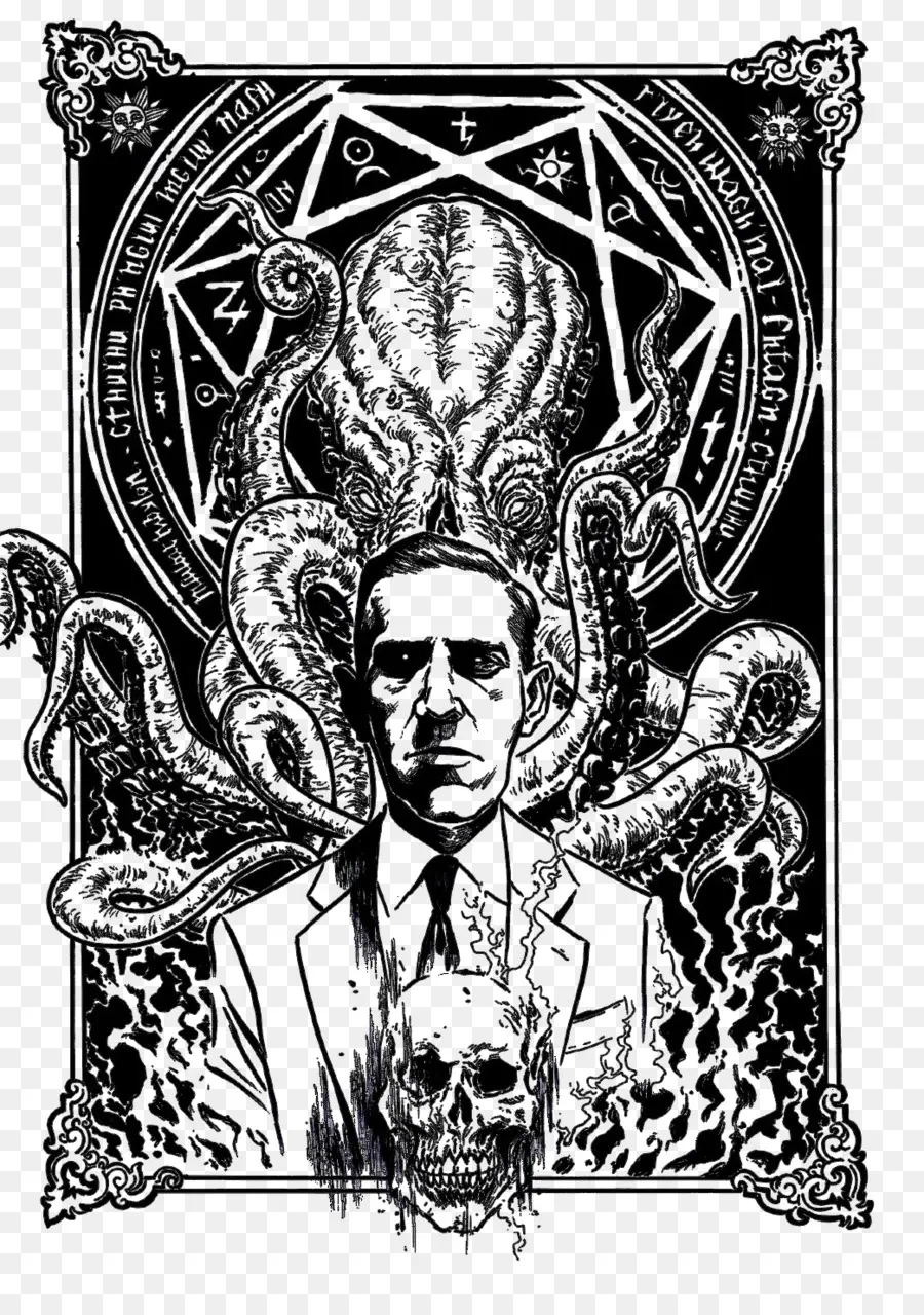 H P Lovecraft，Call Of Cthulhu PNG