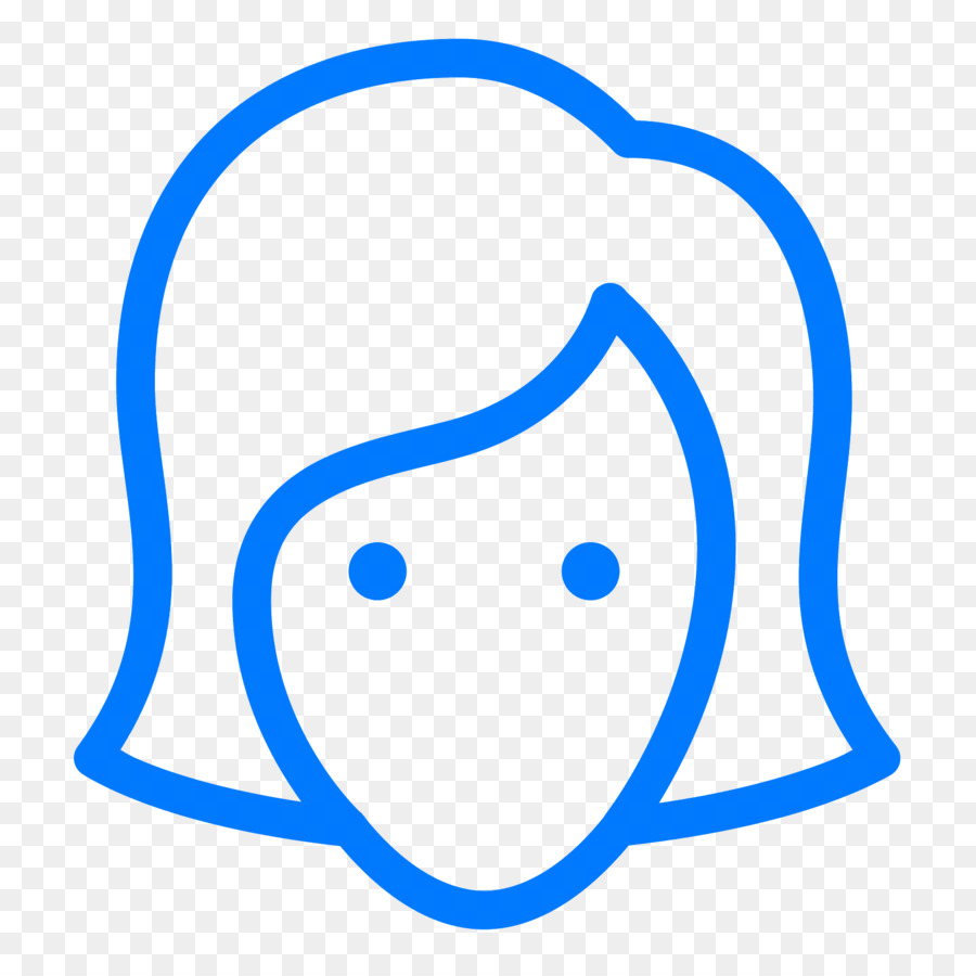 Avatar Feminino Azul，Perfil PNG