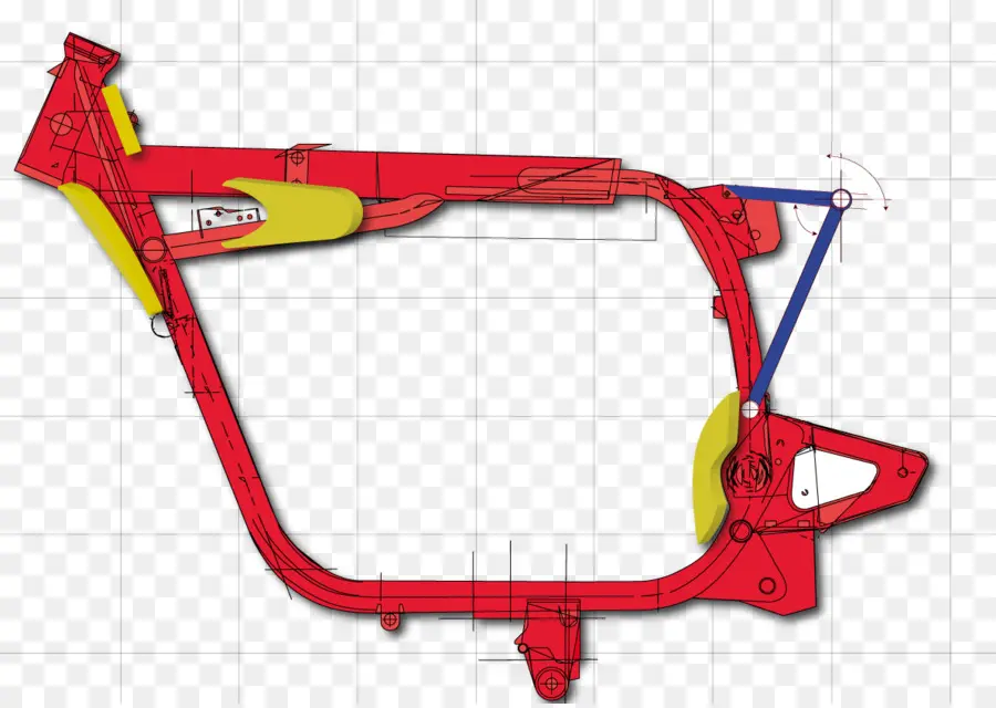 Diagrama De Quadro De Bicicleta，Bicicleta PNG