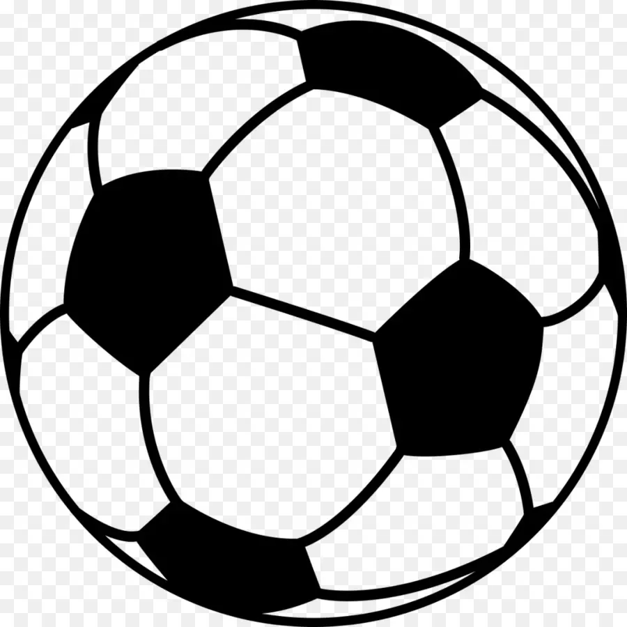 Bola De Futebol，Preto E Branco PNG