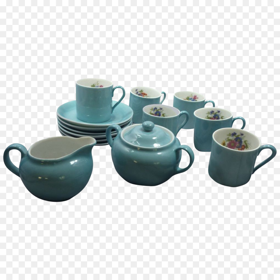 Café，O Serviço De Mesa PNG