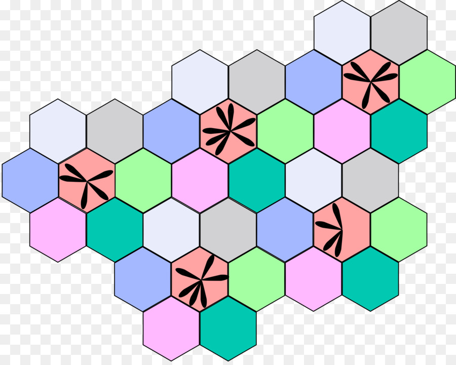 Padrão Hexagonal，Hexágono PNG