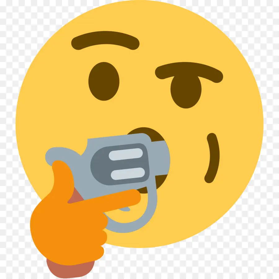 Emoji Com Arma，Face PNG