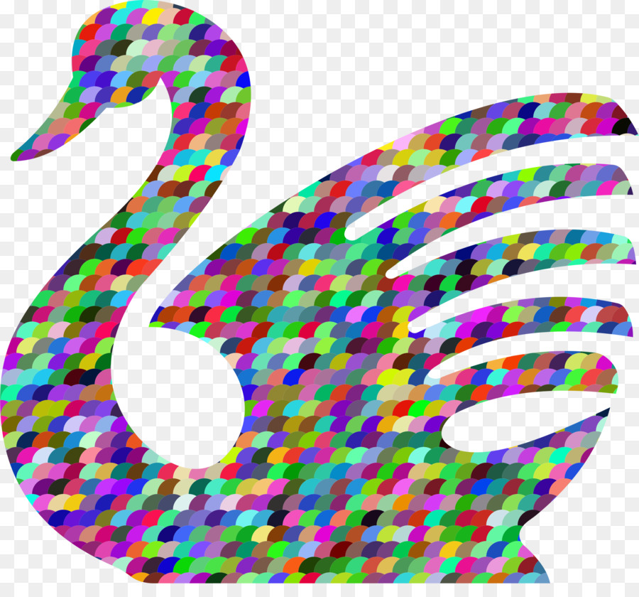 Cisne Colorido，Pássaro PNG