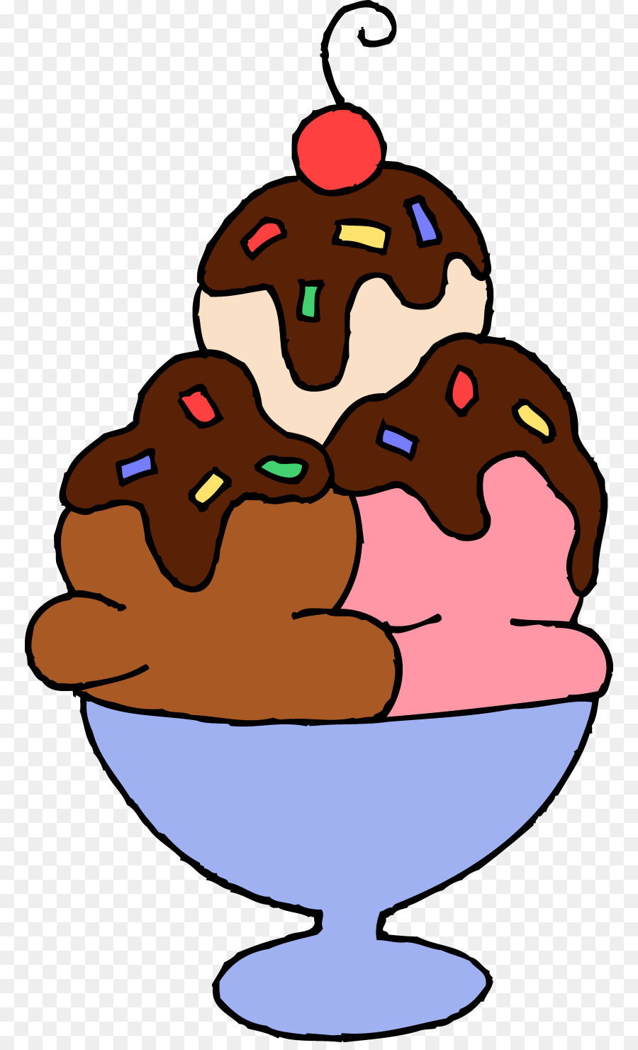 Sorvete，Sundae PNG