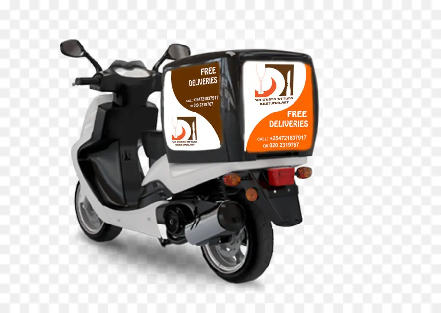 Scooter De Entrega，Moto PNG