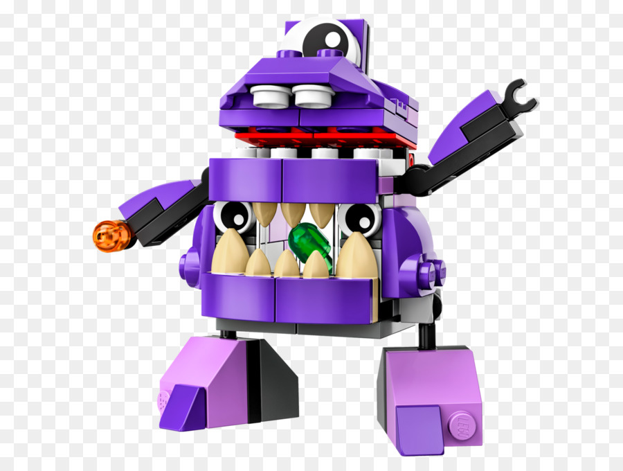 Monstro Lego Roxo，Prédio PNG