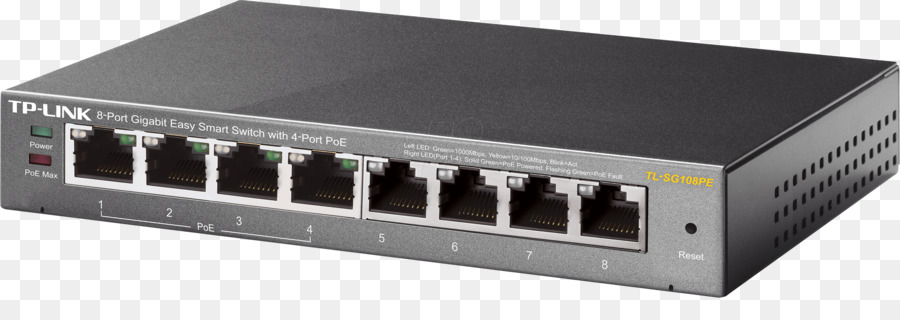 Power Over Ethernet，Switch De Rede PNG