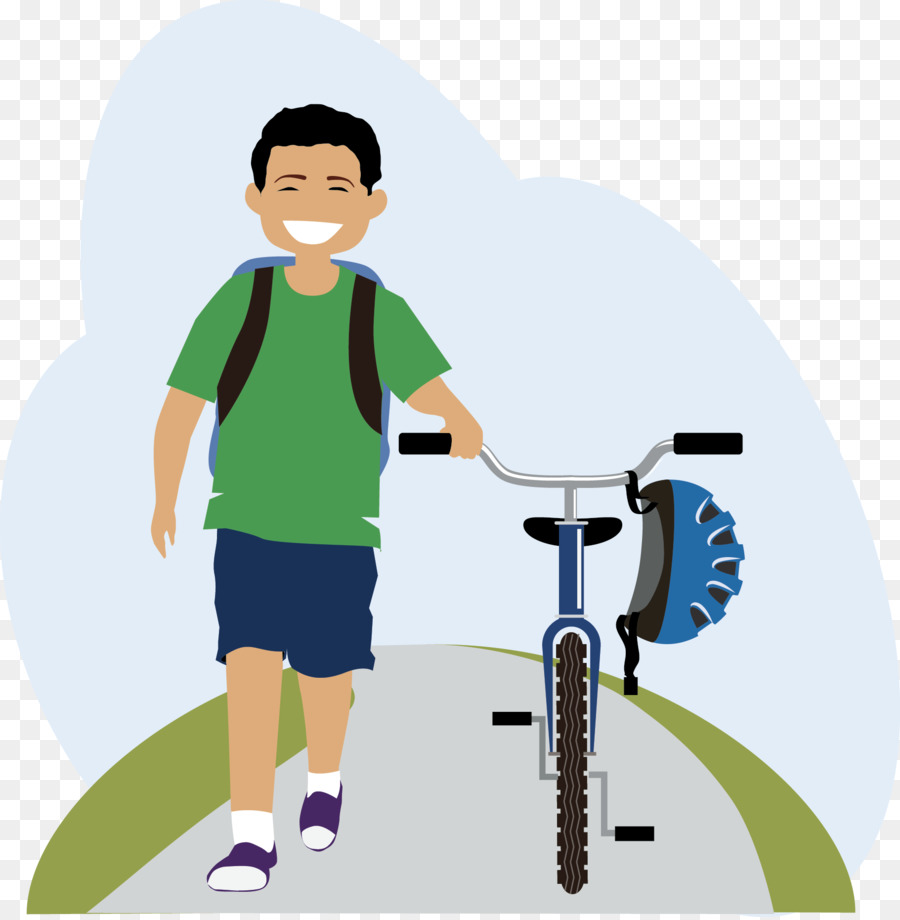 Menino Com Bicicleta，Criança PNG