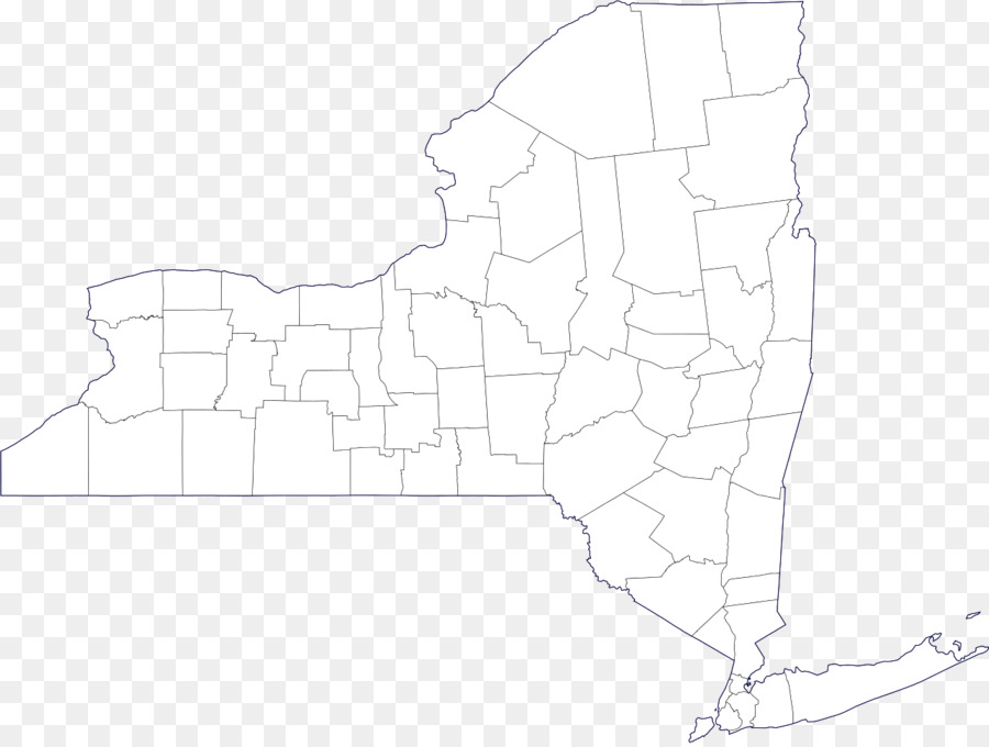 Mapa Do Estado De Nova York，Estado PNG