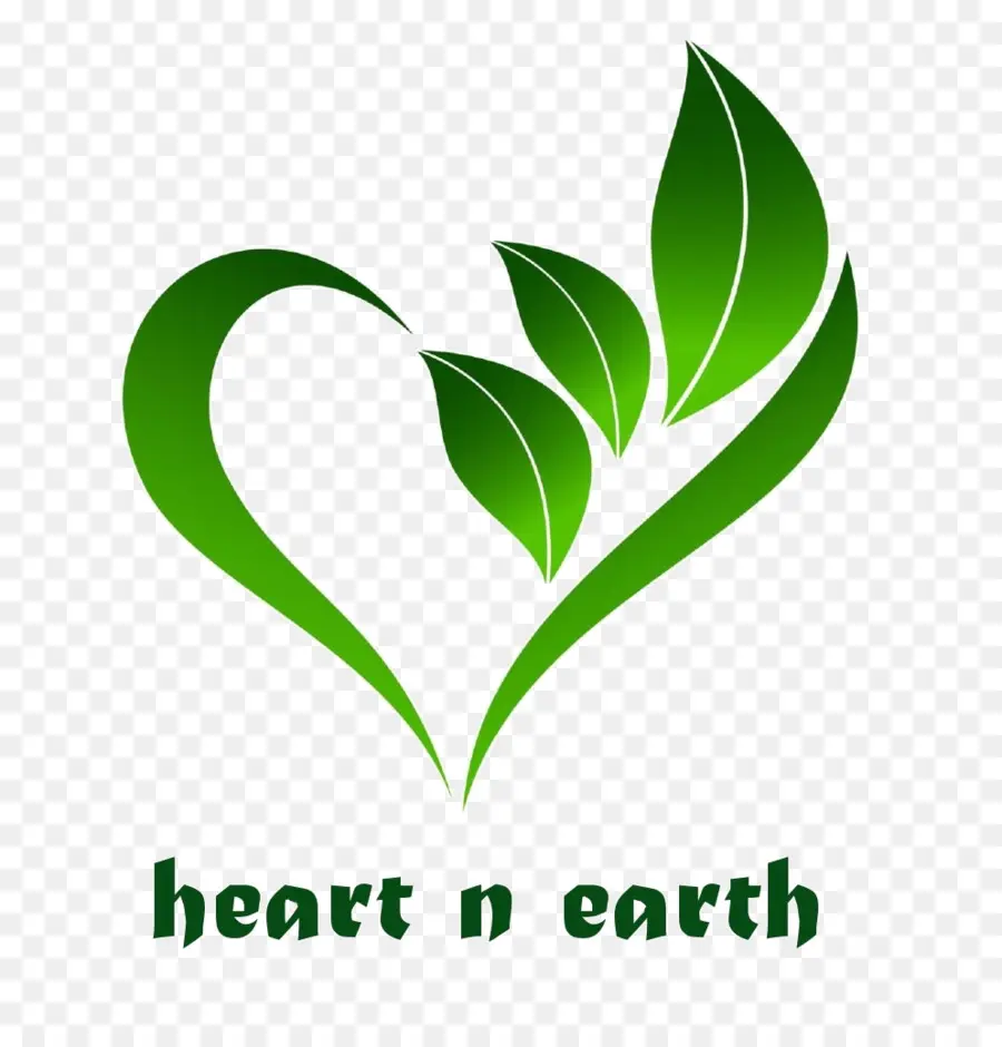 Coração E Terra Logo，Ecológico PNG