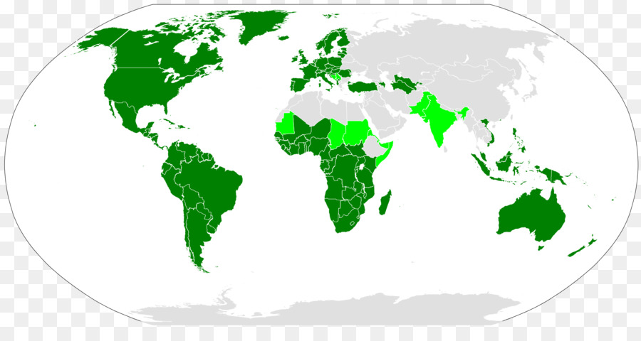 Mapa Mundial，Países PNG