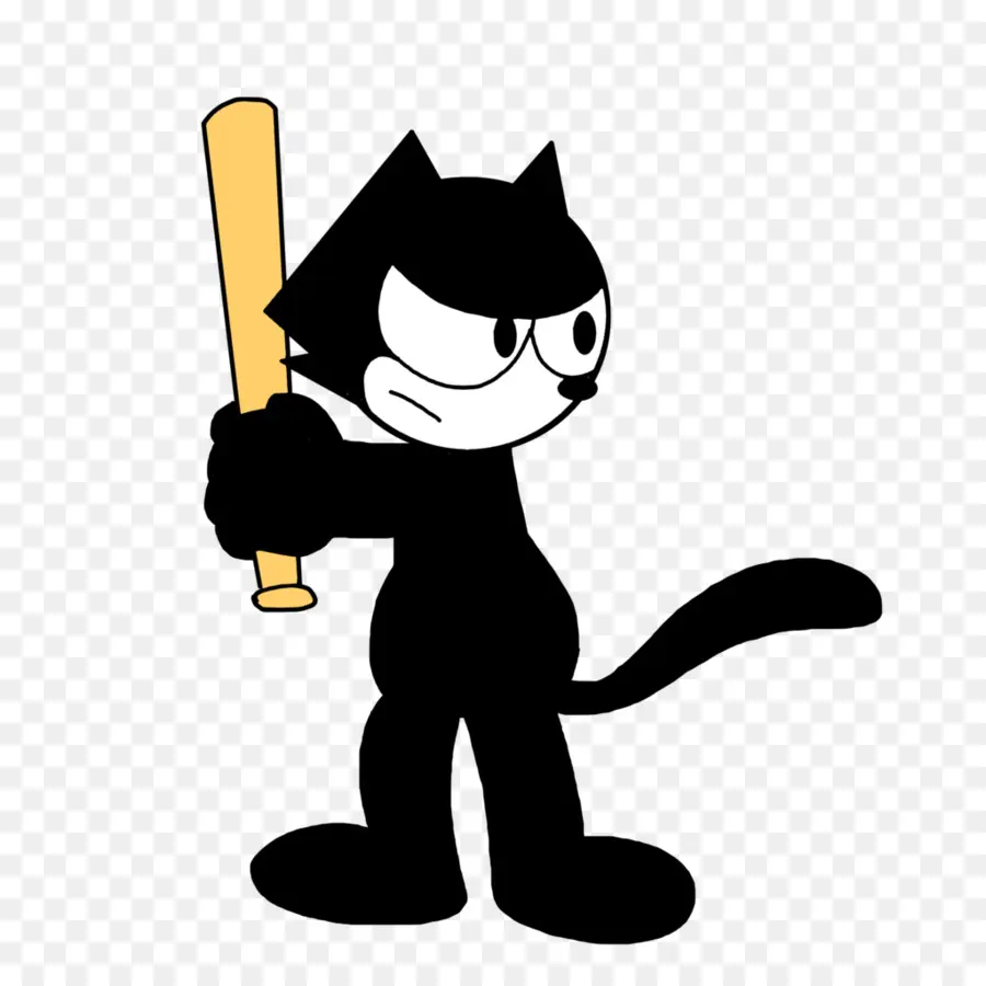 Gato De Desenho Animado，Bastão PNG