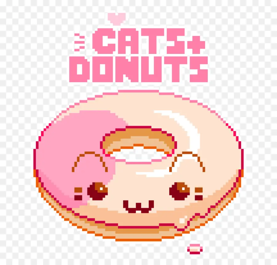 Rosquinha Fofa，Gato PNG