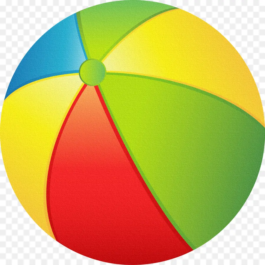 Bola De Praia，Colorido PNG