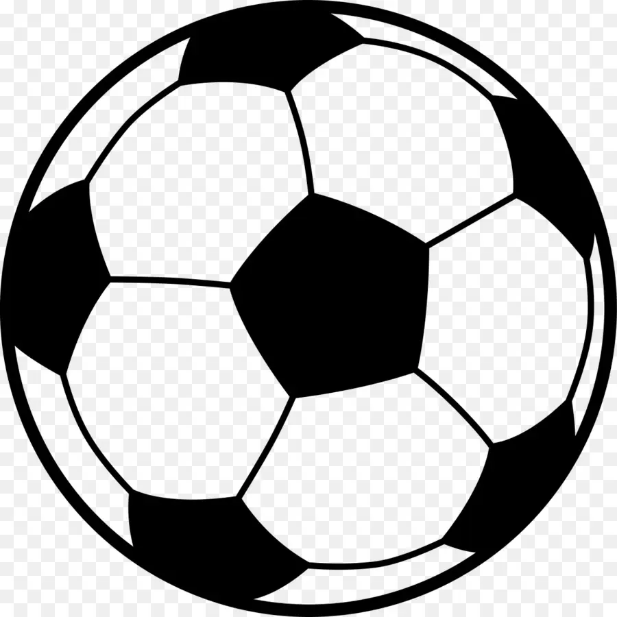 Bola De Futebol，Preto E Branco PNG