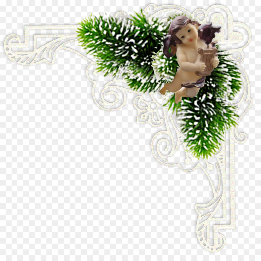 Decoração De Canto De Natal，Pinho PNG