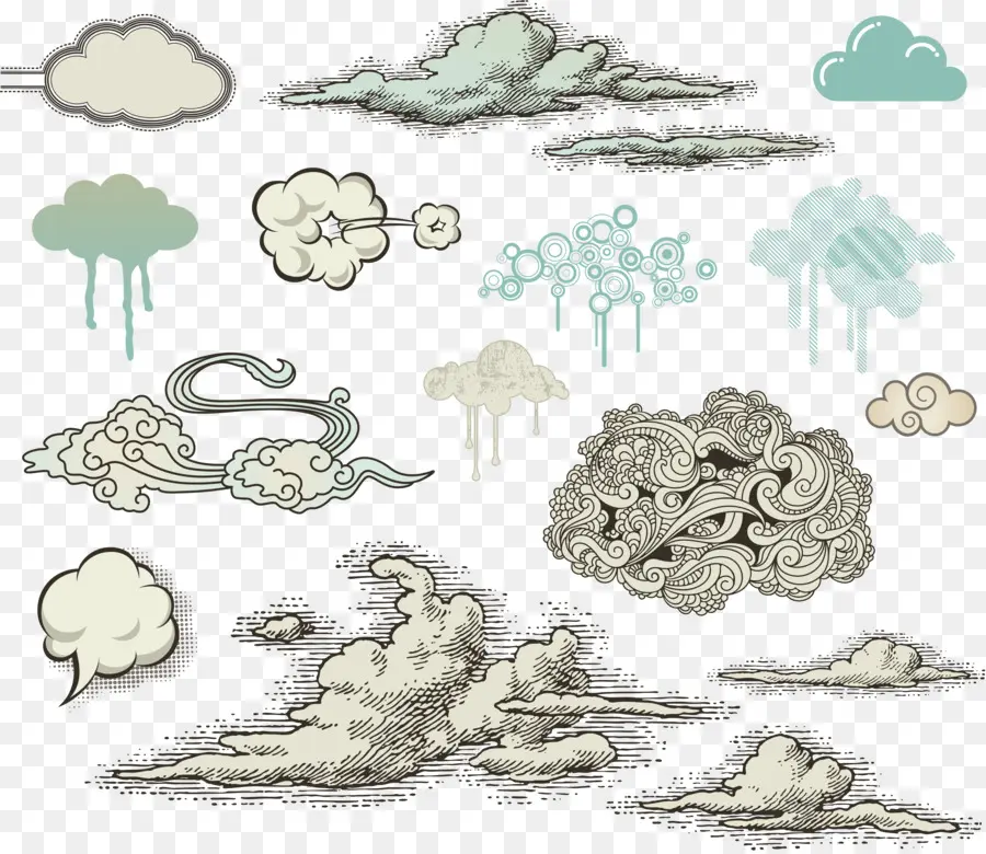 Nuvens，Céu PNG