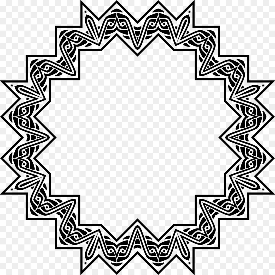 Moldura Decorativa，Círculo PNG