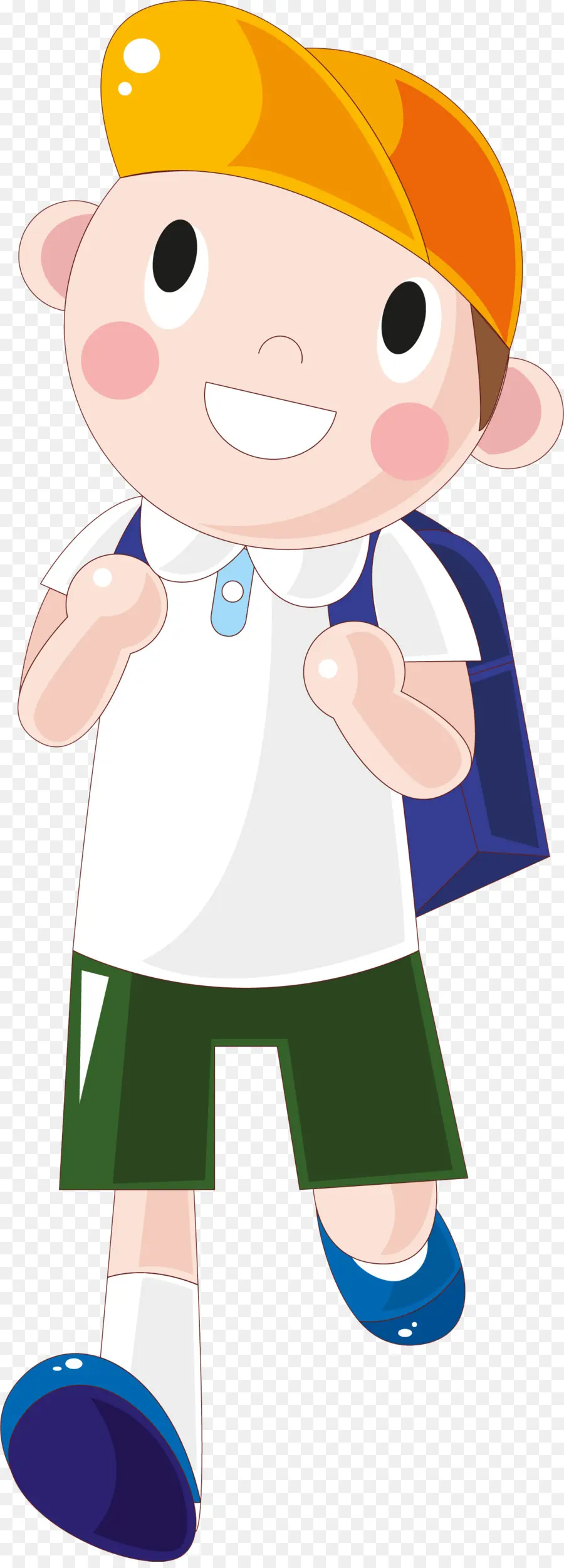 Menino De Escola，Mochila PNG