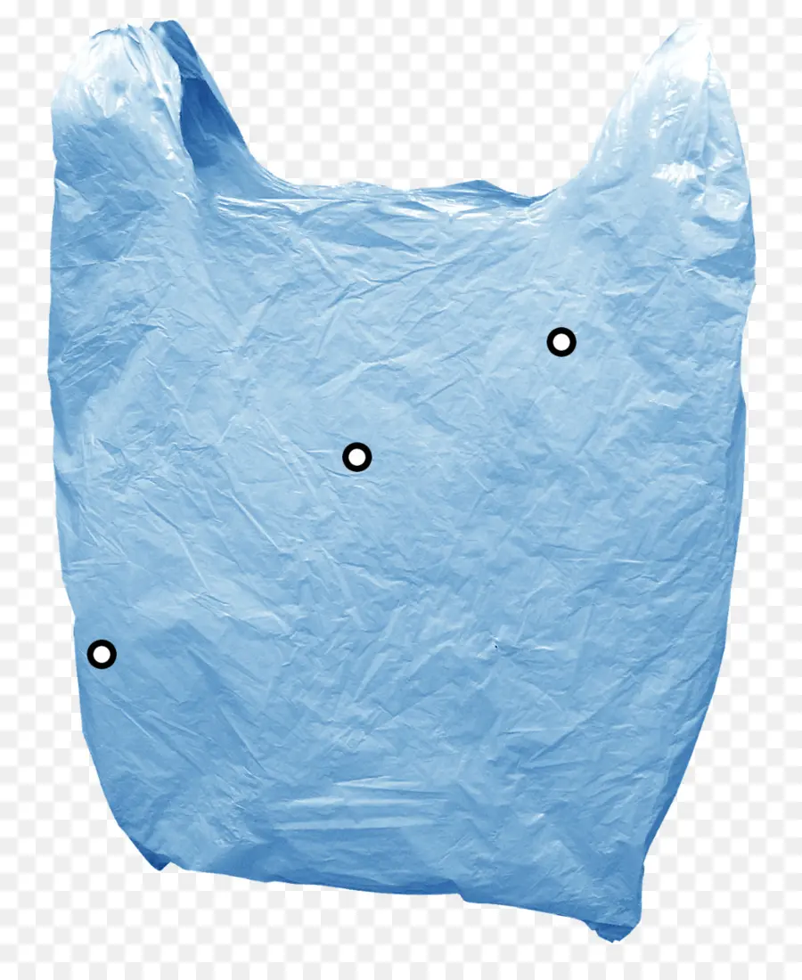 Saco Plástico，Azul PNG