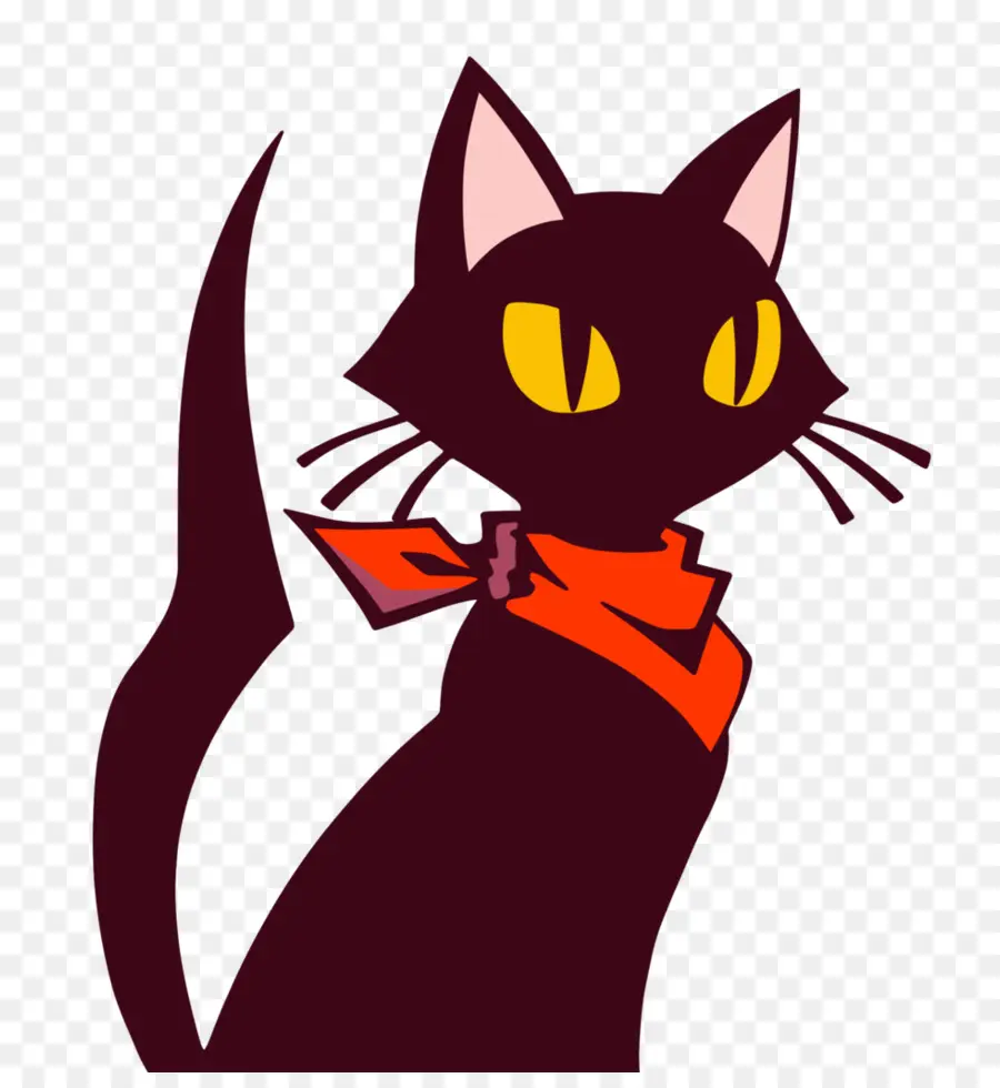 Gato Preto，Felino PNG